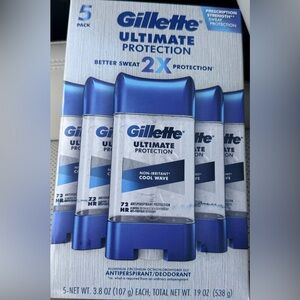 Ultimate Protection Antiperspirant Deodorant - Blue- 5 Pack